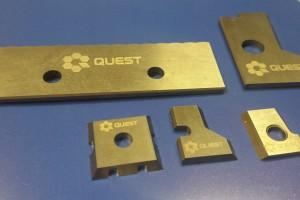 Płytki wymienne Quest 300x200 - Półprodukty ze stali HSS i materiały lutownicze – galeria